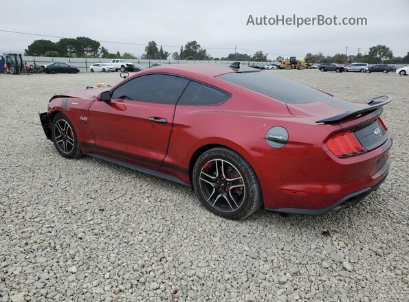 1FA6P8CF4M5152995 2021 FORD MUSTANG Red Rear left