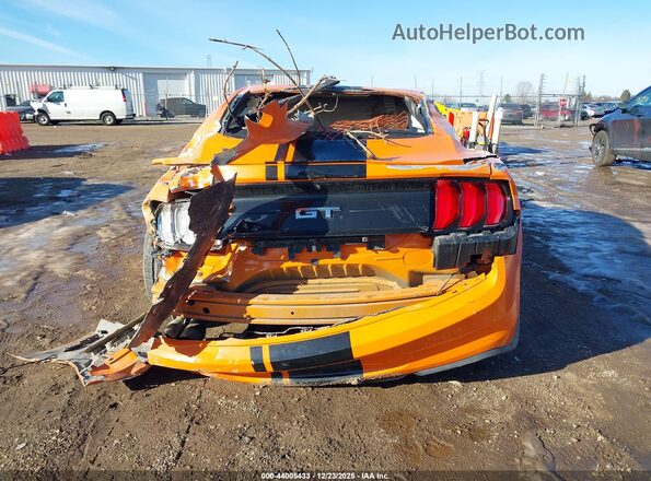 1FA6P8CF6M5148110 2021 FORD MUSTANG Orange 