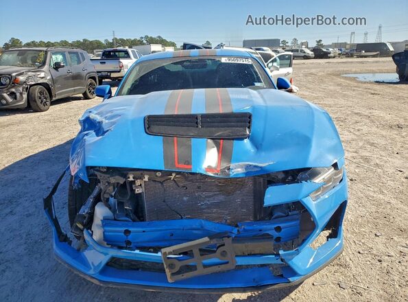 1FA6P8CF6R5432506 2024 FORD MUSTANG Blue Vista frontal