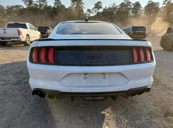 1FA6P8CF7N5111052 2022 FORD MUSTANG White Widok z tyłu