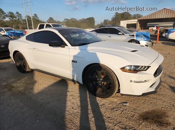 1FA6P8CF7N5111052 2022 FORD MUSTANG White Przód prawy