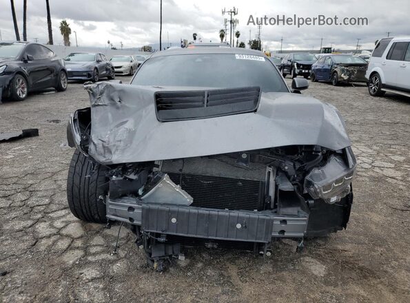 1FA6P8CF7R5400633 2024 FORD MUSTANG Gray Vista frontal