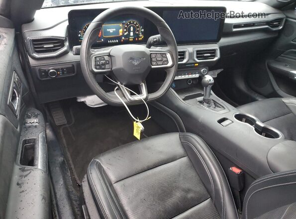 1FA6P8CF7R5400633 2024 FORD MUSTANG Gray Vista del salpicadero