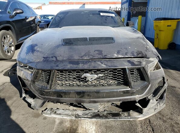 1FA6P8CF7R5428741 2024 FORD MUSTANG Gray Front view