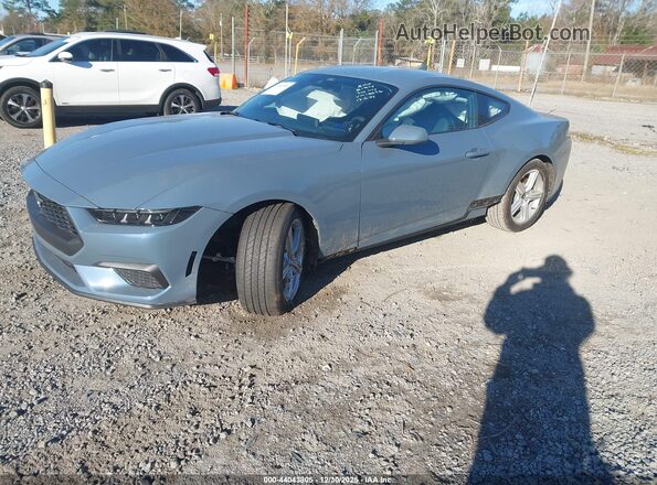 1FA6P8TH0T5106970 2026 FORD MUSTANG Blue Առջևի ձախ երեք քառորդ տեսարան