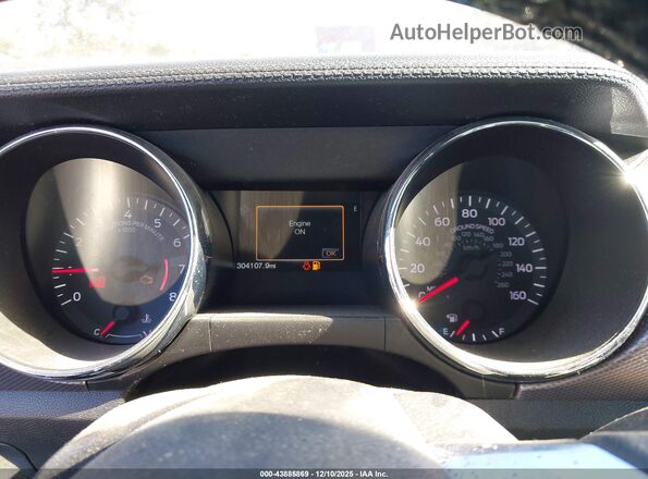 1FA6P8TH1G5256950 2016 FORD MUSTANG White Вид задніх сидінь