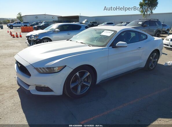 1FA6P8TH1G5256950 2016 FORD MUSTANG White Передня ліва чверть