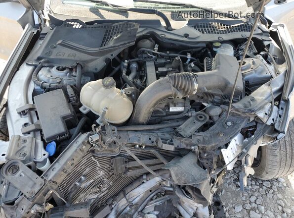 1FA6P8TH2M5149529 2021 FORD MUSTANG Серебряный Вид задней части салона