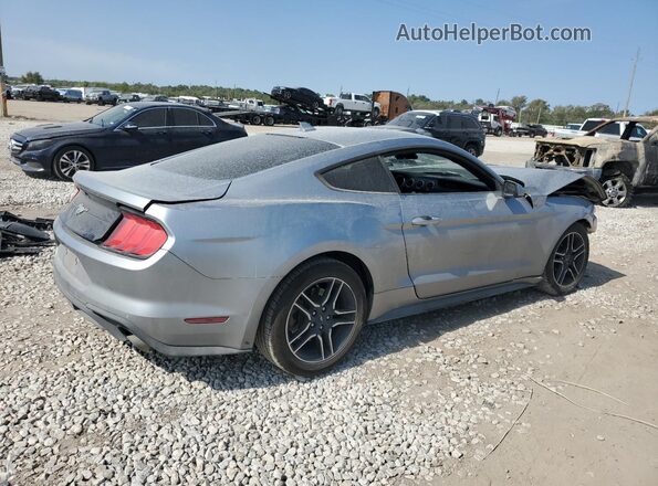 1FA6P8TH2M5149529 2021 FORD MUSTANG Серебряный Задняя правая четверть