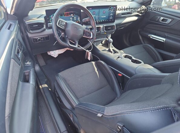 1FA6P8TH2R5114397 2024 FORD MUSTANG Blue Widok deski rozdzielczej