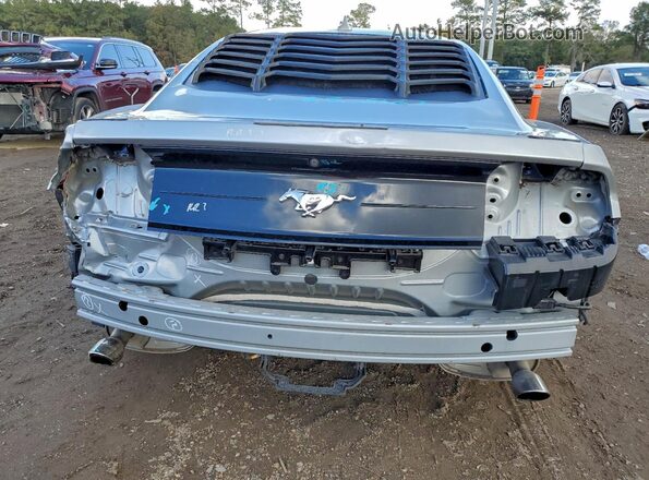 1FA6P8TH4N5147640 2022 FORD MUSTANG Silver უკანა ხედი