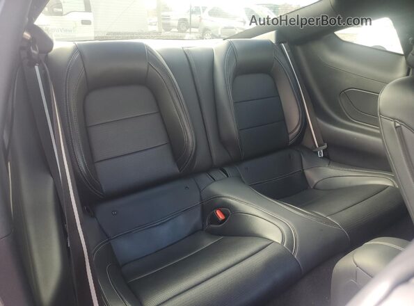 1FA6P8TH4R5135557 2024 FORD MUSTANG Black Widok tylnych siedzeń