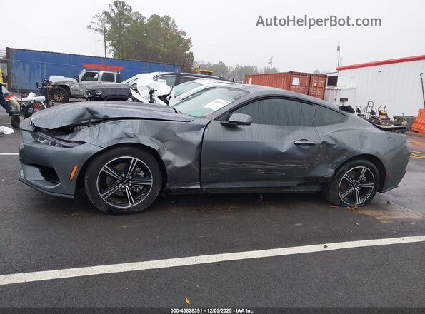 1FA6P8TH5R5107136 2024 FORD MUSTANG Серый Панорамный вид салона 360°