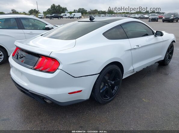 1FA6P8TH7P5111959 2023 FORD MUSTANG Белый Задняя правая четверть
