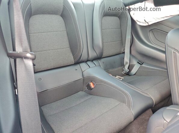 1FA6P8TH7R5119482 2024 FORD MUSTANG Blue Rear seats view