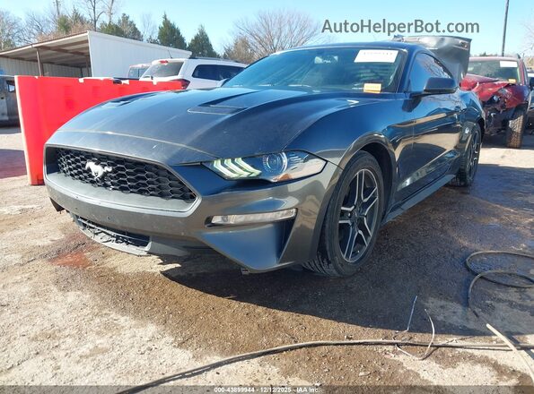 1FA6P8TH9L5148103 2020 FORD MUSTANG Black Przód lewy
