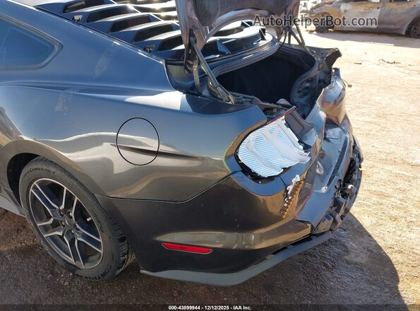 1FA6P8TH9L5148103 2020 FORD MUSTANG Black Widok z przodu