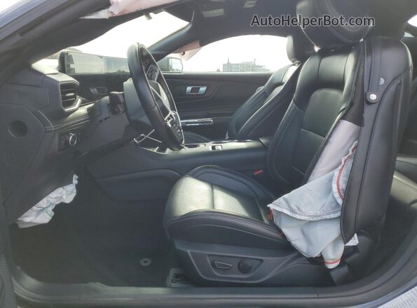1FA6P8THXR5113112 2024 FORD MUSTANG Gray Widok wnętrza z przodu