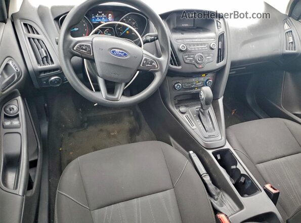1FADP3E24JL291746 2018 FORD FOCUS Черный Вид панели приборов