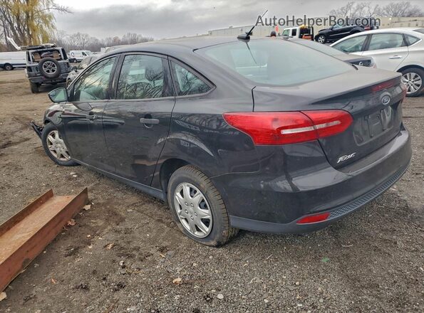 1FADP3E24JL291746 2018 FORD FOCUS Черный Задняя левая четверть