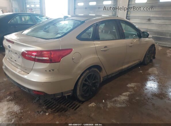1FADP3F20HL317817 2017 FORD FOCUS Champagne Задняя правая четверть