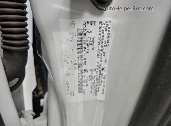 1FADP3F22HL217833 2017 FORD FOCUS White Вид підкапотного простору