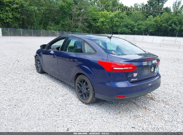 1FADP3F23GL368811 2016 FORD FOCUS Blue Հետևի ձախ