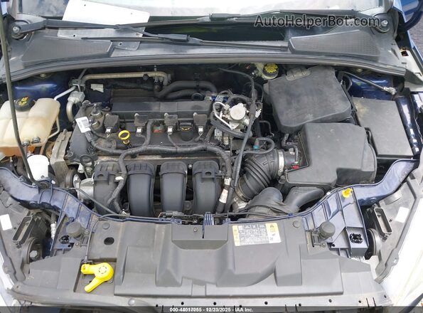 1FADP3F23GL368811 2016 FORD FOCUS Blue Հետևի տեսք