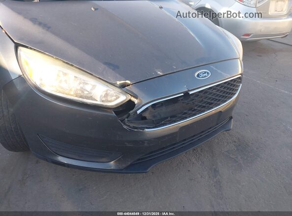 1FADP3F26GL365272 2016 FORD FOCUS Gray Vista frontal