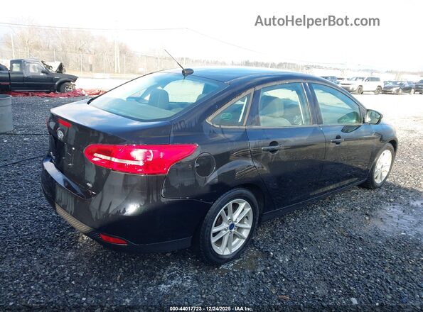 1FADP3F26HL262273 2017 FORD FOCUS Black უკანა მარჯვენა