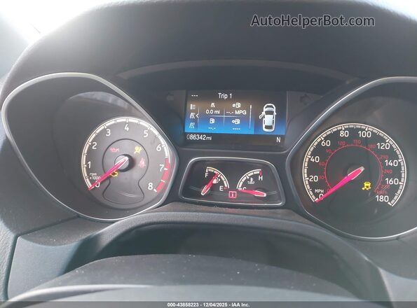 1FADP3L90JL312138 2018 FORD FOCUS ST Blue Vista de los asientos traseros