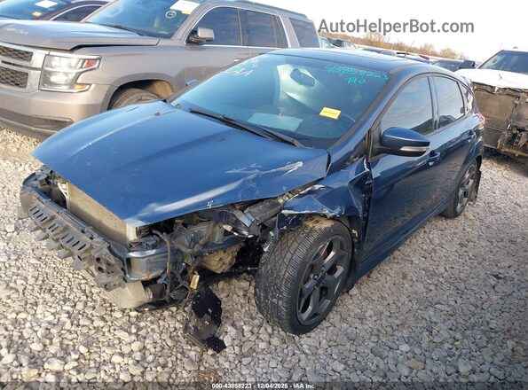 1FADP3L90JL312138 2018 FORD FOCUS ST Blue Vista tres cuartos delantera izquierda