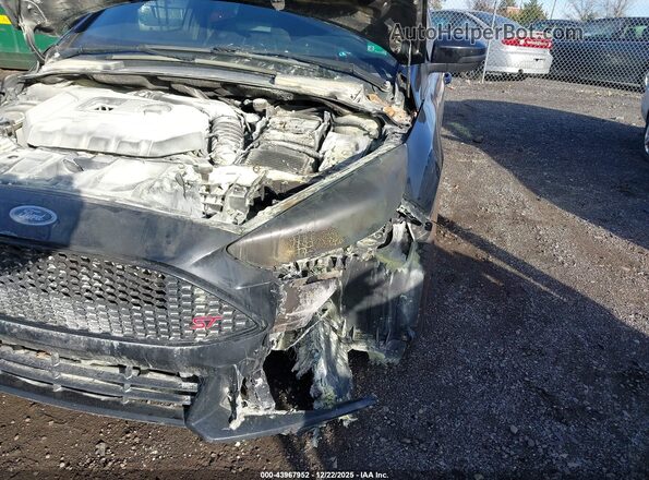 1FADP3L91HL294615 2017 FORD FOCUS ST Black Widok z przodu