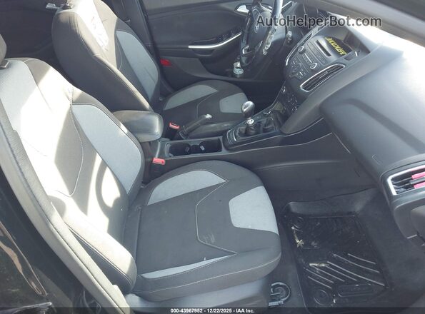 1FADP3L91HL294615 2017 FORD FOCUS ST Black Widok wnętrza z przodu