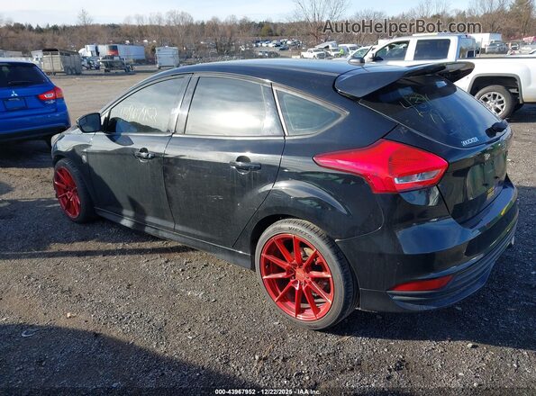 1FADP3L91HL294615 2017 FORD FOCUS ST Black Tył lewy