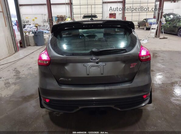 1FADP3L91JL283040 2018 FORD FOCUS ST Gray 