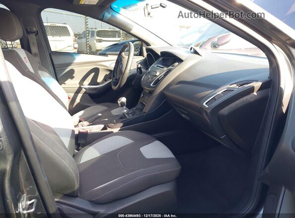 1FADP3L92GL239671 2016 FORD FOCUS ST Gray Вид салону спереду