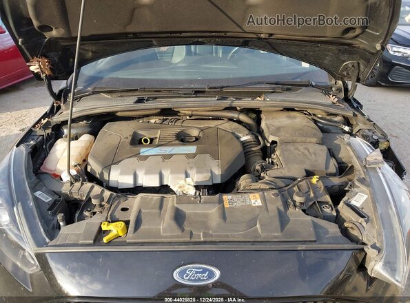 1FADP3L92GL390218 2016 FORD FOCUS ST Black Rear view