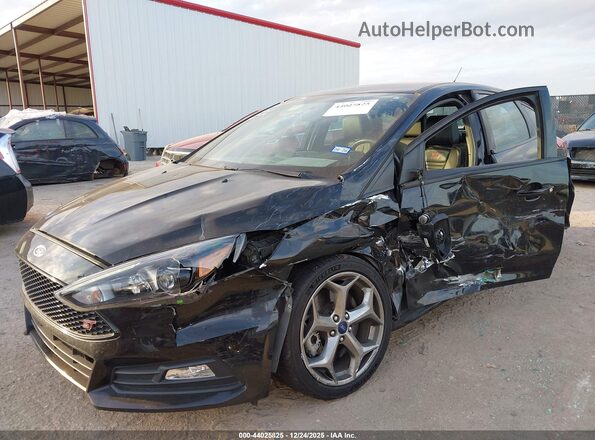 1FADP3L92GL390218 2016 FORD FOCUS ST Black Front view