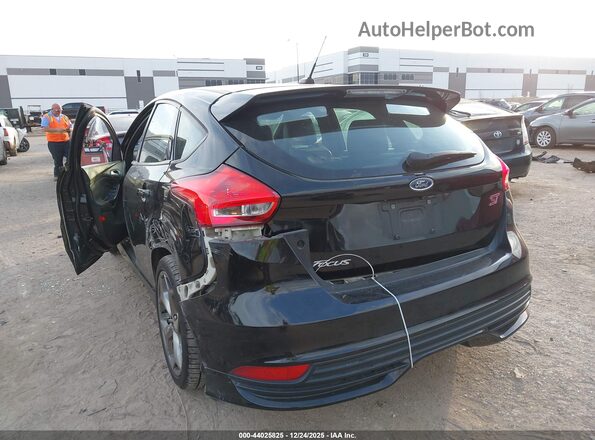 1FADP3L92GL390218 2016 FORD FOCUS ST Black Rear left