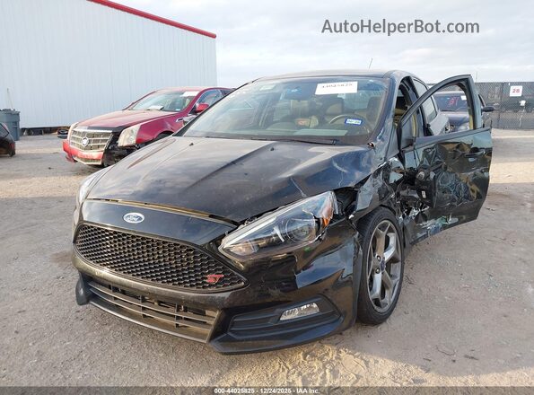 1FADP3L92GL390218 2016 FORD FOCUS ST Black Front left