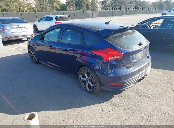 1FADP3L92HL254883 2017 FORD FOCUS ST Dark Blue Задня ліва чверть
