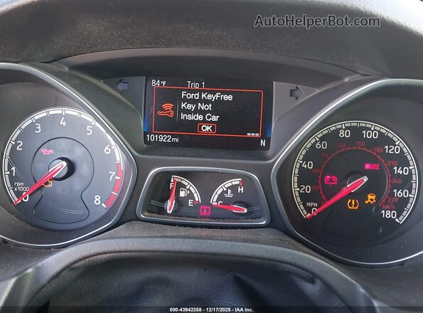 1FADP3L92HL254883 2017 FORD FOCUS ST Dark Blue Вид задніх сидінь
