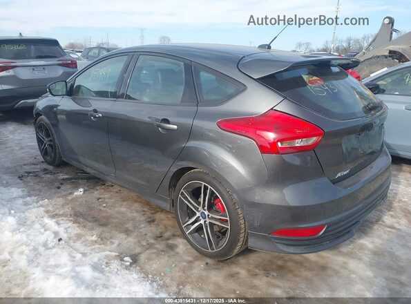 1FADP3L92JL247244 2018 FORD FOCUS ST Серый Задняя левая четверть