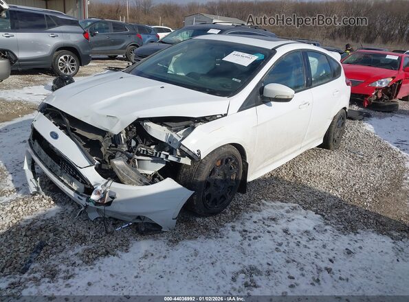 1FADP3L93HL298858 2017 FORD FOCUS ST White Front left