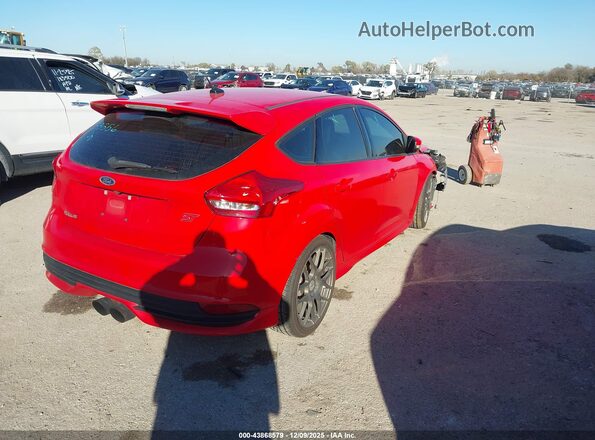 1FADP3L94GL267441 2016 FORD FOCUS ST Red Rear right