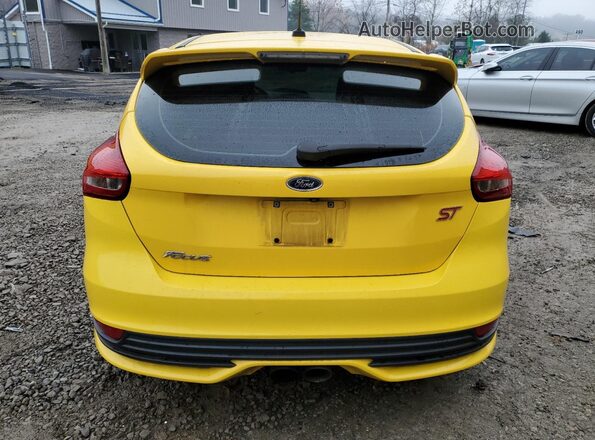 1FADP3L94HL307048 2017 FORD FOCUS Yellow უკანა ხედი