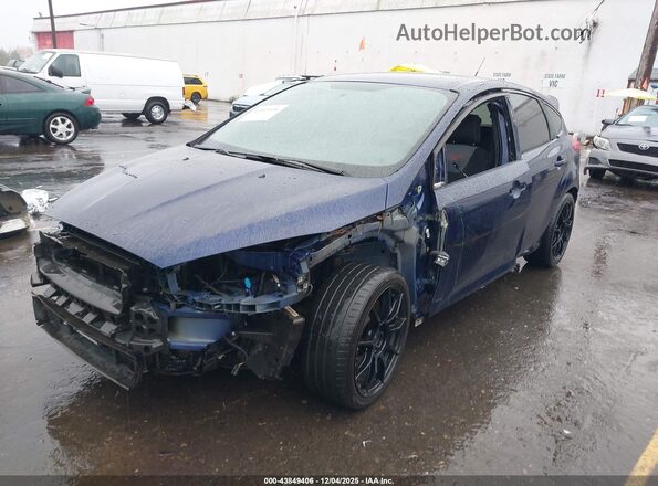 1FADP3L95GL344589 2016 FORD FOCUS ST Blue Առջևի ձախ երեք քառորդ տեսարան