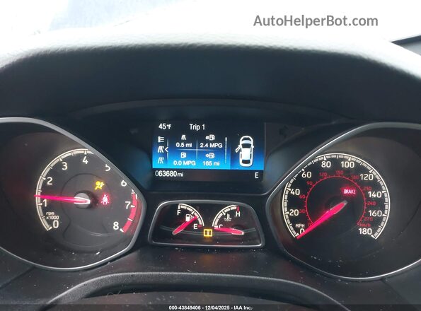 1FADP3L95GL344589 2016 FORD FOCUS ST Blue Հետևի նստատեղերի տեսք