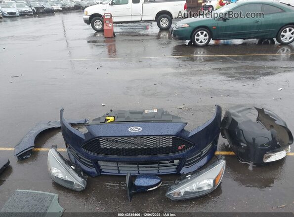 1FADP3L95GL344589 2016 FORD FOCUS ST Blue Սալոնի հետևի տեսք